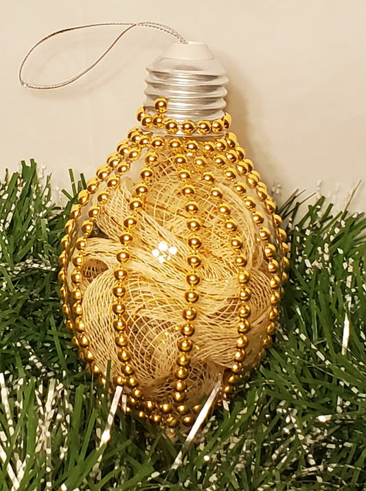 Golden Beads Ornament