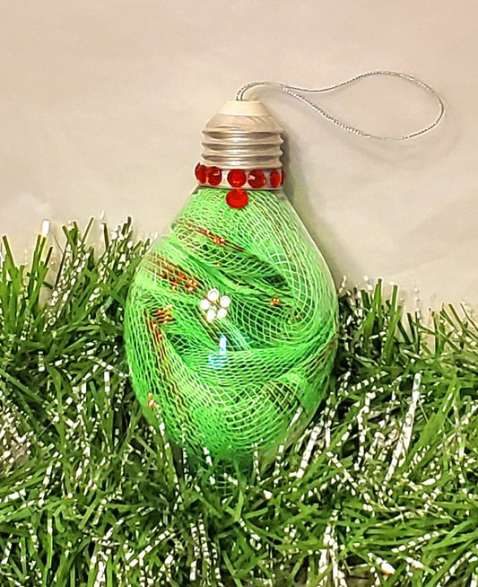 Green and Red Glory Ornament