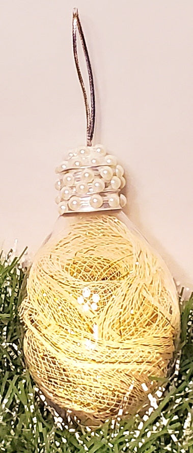 Pearl Glamour Ornament