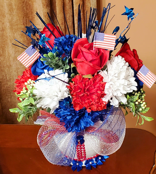 4th of July Flower Arrangement