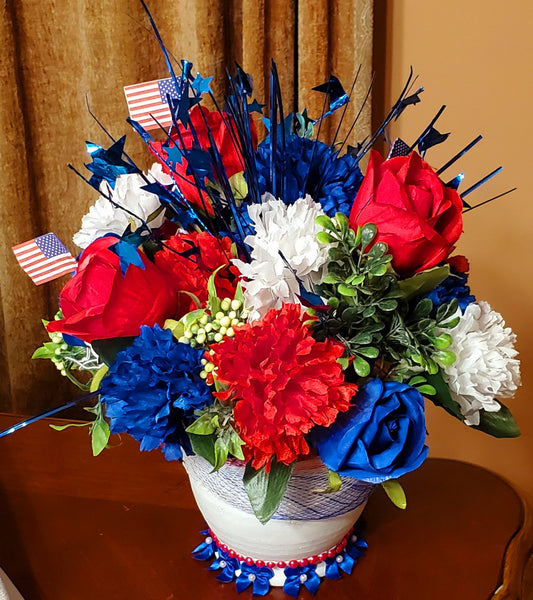 4th of July Flower Arrangement