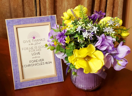 Custom Give Thanks Theme Frame