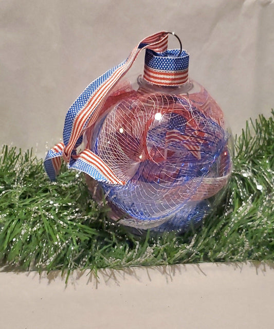 Red/White/Blue Flag Ornament