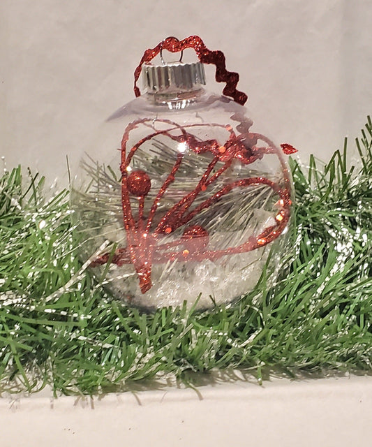 Red/Green Decor Ornament