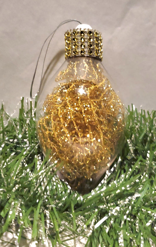 Gold Diamond Ornament