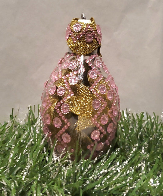 Pink/Gold Ornament