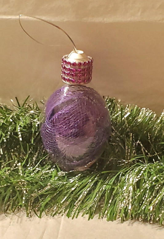 Purple Diamond Ornament