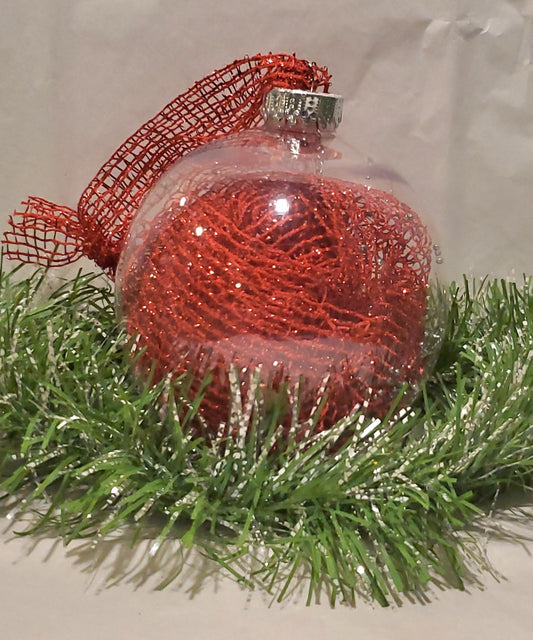 Red Ribbon Ornament