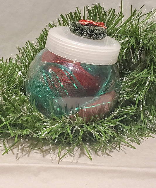Green/Red Ball Ornament